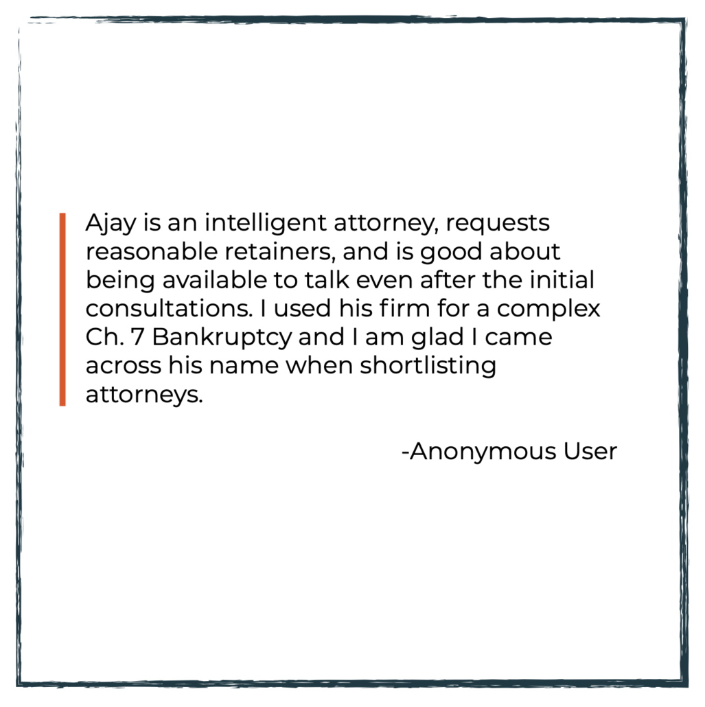 Testimonial - Anonymous